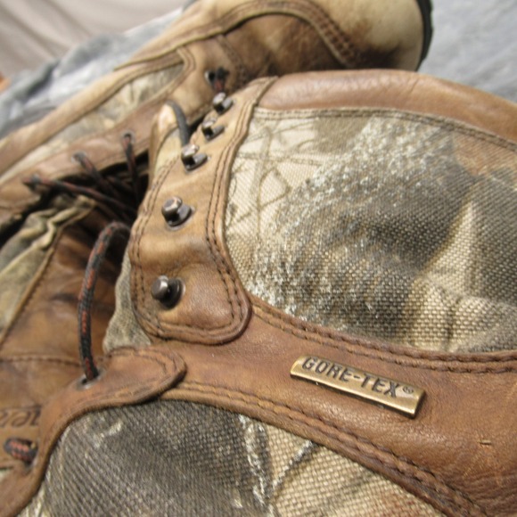 Danner Mens Boots 13 Hunt GORETEX Camo Leather Insulated Waterproof Pronghorn 8\